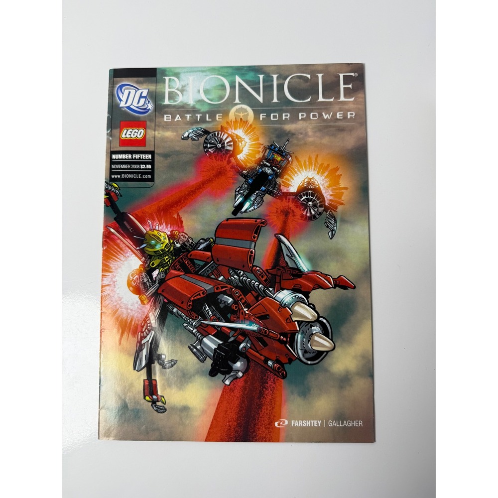 LEGO DC Bionicle Battle for Power Comic Book Issue 15 November 2008 Toa Makuta